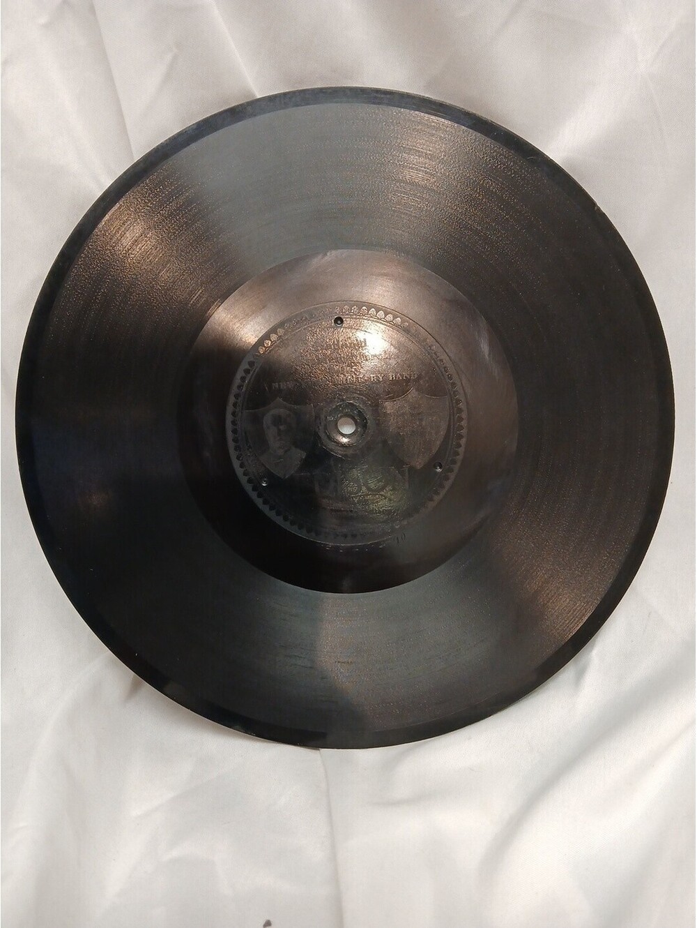 1913 Edison Diamond Disc Phonograph AMERICAN FANTASTIE/ NATIONAL EMBLEM MARCH